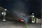 Prio 1 Brand Wegvervoer Auto Kievitstraat Kollum